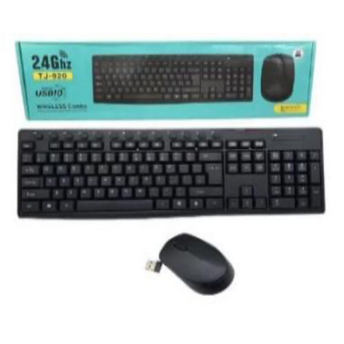 Juego teclado y mouse inalámbricos TJ-920