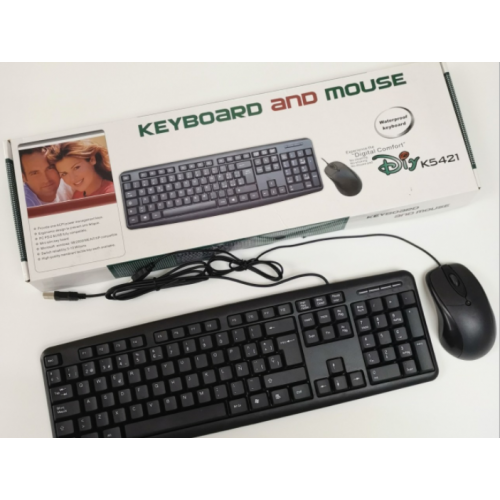 TECLADO Y MOUSE PARA COMPUTADORA KB36 