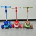 Scooter infantil de 3 ruedas con diseño de animalitos y colores variados, para niños. Venta por mayoreo KL-004