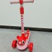 Scooter infantil de 3 ruedas con diseño de animalitos y colores variados, para niños. Venta por mayoreo KL-004