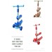 Scooter infantil de 3 ruedas con diseño de animalitos y colores variados, para niños. Venta por mayoreo KL-004