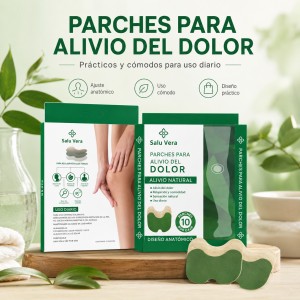 Parche para el dolor de rodilla de fácil aplicación y diseño cómodo. Ideal para cuidado personal. Venta por mayoreo 