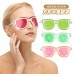 Antifaz de gel frío/calor con diseño de frutas para relajación ocular, ideal para descanso y spa, venta por mayoreo KW-125-2