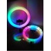 Aro de luz led RGB  con soporte para celular de 12´´ LED776