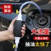 Dispositivo manual absorbedor de gasolina con bomba de succión y manguera antirretorno, ideal para trasvase rápido y seguro de líquidos. Venta por mayoreo LJ-0179