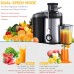 Extractor de jugos eléctrico con cuchillas de acero inoxidable, motor de alta potencia, ideal para frutas y verduras. Venta por mayoreo LJ-0232