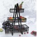 Frutero metálico de 3 niveles estilo escalera con canastas desmontables venta por mayoreo LJ-6018