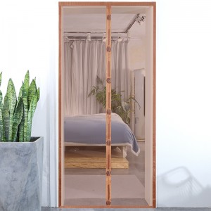 Mosquitero magnético para puerta con cierre automático. Mantiene el aire fresco dentro y los insectos fuera. Venta por mayoreo LJ-8369