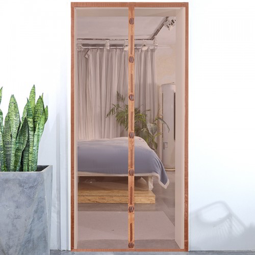 Mosquitero magnético para puerta con cierre automático. Mantiene el aire fresco dentro y los insectos fuera. Venta por mayoreo LJ-8369