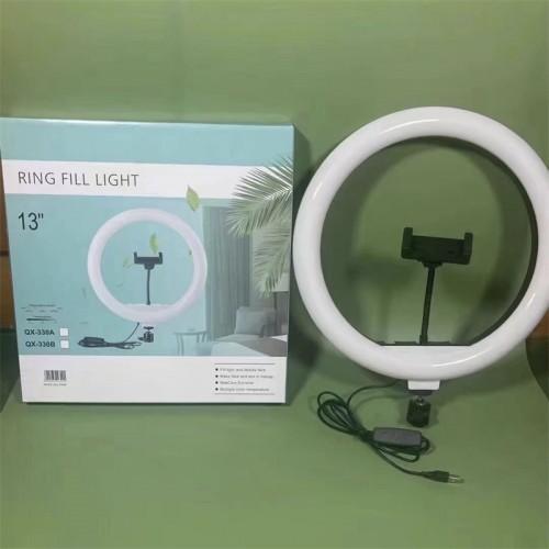 Aro de Luz LED 13 Pulgadas, ajustable, Iluminación para Fotografía y Video Venta por Mayoreo LJ-8508