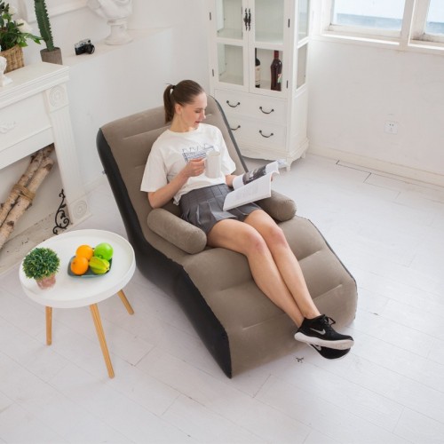 Sillón grande inflable ergonómico para reposapiés Ideal para descanso mayoreo LJ-8585