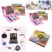 Estuche de arte infantil 150 piezas con colores, marcadores, acuarelas y accesorios, modelo LM-300925, venta por mayoreo