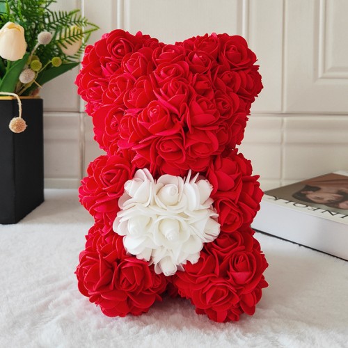 Oso de flores de fomi 25CM LP118