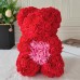 Oso de flores de fomi 25CM LP118