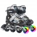 Patines (rueda LED de luz+juego de engranajes de protección+casco deslizante de la rueda+bolsa de  almacenamiento de zapatos+herramienta de  instalación+cono de  tráfico) 10-18 años 6545