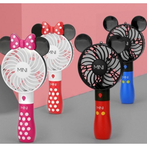 Ventilador portátil de Mickey Mouse recargable LU8777