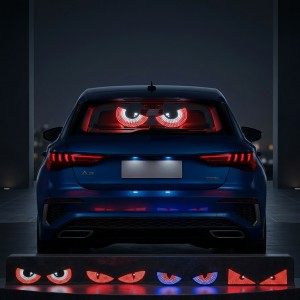 Luces LED decorativas para automóvil con diseño dinámico de ojos, conexión USB y en diseños surtidos. Venta por mayoreo