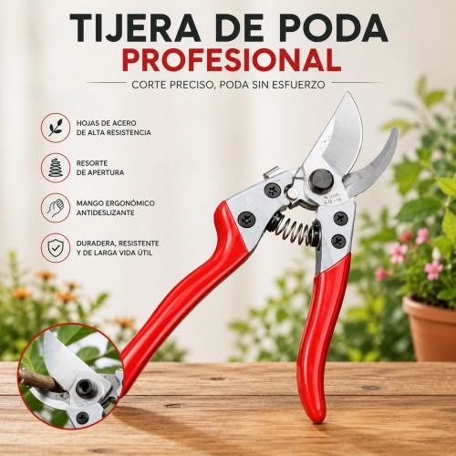 Tijera de Poda Profesional por Mayoreo