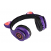 Auricular de diadema Bluetooth de oreja de gato con luz LED LY280