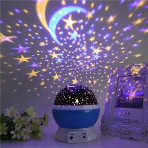 Proyector de lámpara ambiental de cielo estrellado luz de noche para dormir USB al por mayor M-856794