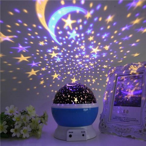 Proyector de lámpara ambiental de cielo estrellado luz de noche para dormir USB al por mayor M-856794