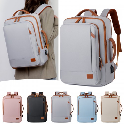 Mochila multifuncional moderna para laptop y uso diario, mochila resistente con compartimentos organizadores, ideal para escuela, trabajo, viajes y oficina Venta al por mayor M2-211