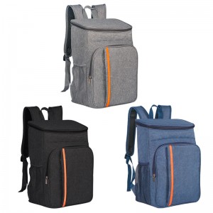 Mochila térmica tipo hielera para alimentos y bebidas, backpack refrigerante con compartimentos aislados, ideal para viajes, picnic, trabajo y actividades al aire libre Venta al por mayor M3-036 