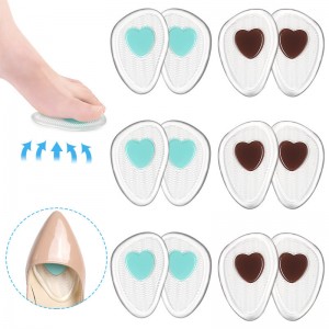 Plantillas de gel para metatarso con diseño de corazón – Modelo M31083 – Venta por mayoreo
