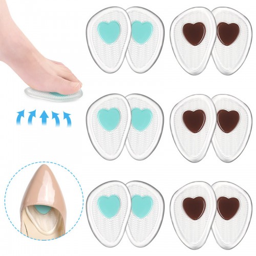 Plantillas de gel para metatarso con diseño de corazón – Modelo M31083 – Venta por mayoreo