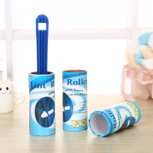 Rodillo quitapelusa adhesivo reutilizable con hojas recargables, lint roller para ropa, muebles y pelo de mascotas, limpiador portátil multiusos Venta al por mayor M34881-3 