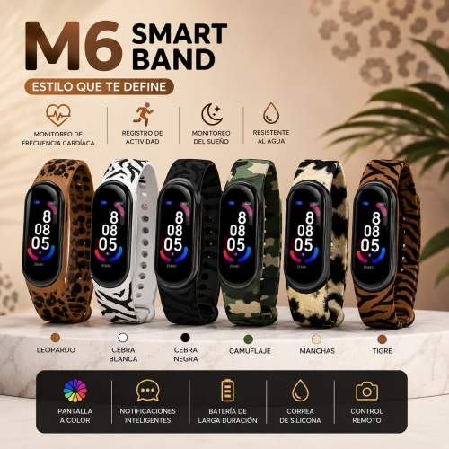 Reloj Electrónico M6 DZB-2335 Estampado