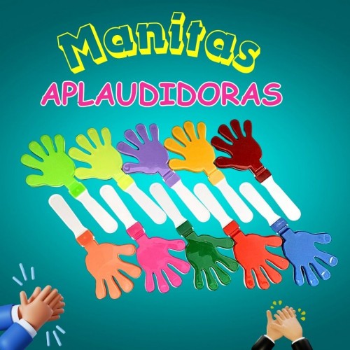 Manitas aplaudidoras varios colores mayoreo