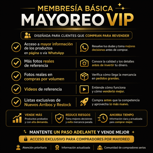 Membresía VIP BÁSICO Mensual