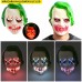 Máscara LED estilo Joker con luces brillantes en ojos y boca. Ideal para Halloween mayoreo MJ-0002