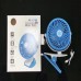 Mini ventilador portátil recargable con pinza MSD-FS-006