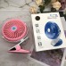 Mini ventilador portátil recargable con pinza MSD-FS-006