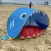 Casita carpa de playa para niños de tiburones para niños 120*83*70cm MSD-ZP-W2000