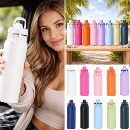 Termo Deportivo con Asa de Seguridad por Mayoreo, Capacidad de 1 litro MXL-02 Termo Deportivo con Asa de Seguridad por Mayoreo, Capacidad de 1 litro MXL-02