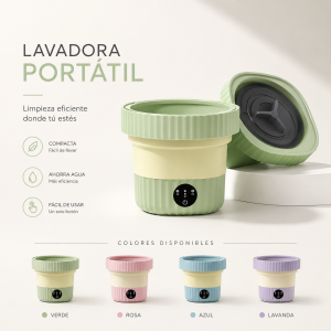 Lavadora portátil minimalista para ropa pequeña por mayoreo