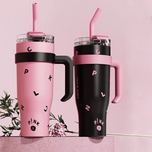 Termo taza blackpink de acero inoxidable de 1250ml N1-108