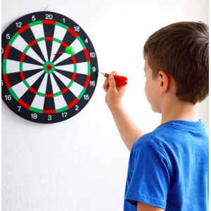Tablero de dardos con dardos incluidos, diana clásica para juegos de puntería, juego recreativo para niños y adultos, ideal para casa y reuniones Venta al por mayor N2-G070