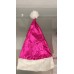 Gorro de Navidad metálico con borde de peluche, forro de fieltro y pompón. Colores variados rojo, verde, plata y fucsia. Precio por ciento. Mayoreo Gorro de Navidad metálico con borde de peluche, forro de fieltro y pompón. Colores variados rojo, verde, plata y fucsia. Precio por ciento. Mayoreo