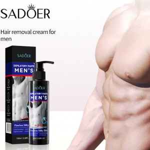 Crema depilatoria suavizante para hombres SADOER 150 ml al por mayor NO.SD33543