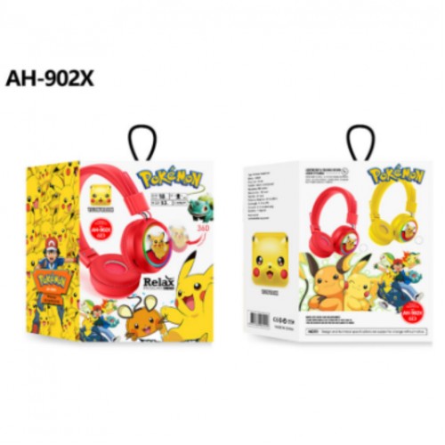 Auriculares inalámbricos de descompresión de dibujos animados de Pikachu. FR-4084 