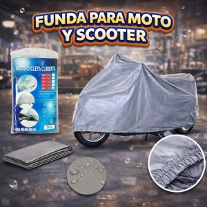 Funda Protectora Impermeable para Motocicleta y Scooter Venta por Mayoreo P-11313