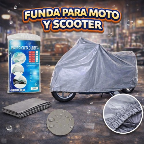 Funda Protectora Impermeable para Motocicleta y Scooter Venta por Mayoreo P-11313 Funda Protectora Impermeable para Motocicleta y Scooter Venta por Mayoreo P-11313