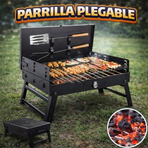 Parrilla Plegable Portátil para Asador y Camping Venta por Mayoreo P-11651