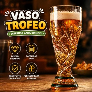 Vaso Trofeo HERCULES para Bebidas por mayoreo