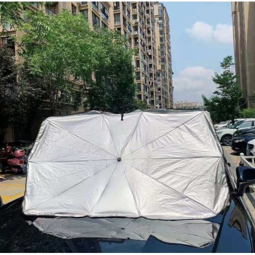 Parasol para auto protector solar retráctil para parabrisas con aislamiento térmico PM4778-2