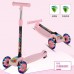 Patín Scooter para niños con luces LED plegable y ajustable. Venta por mayoreo PAT2